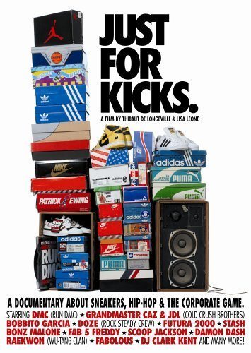 Just for Kicks (2005): Explores the connection between sneakers and hip-hop culture, featuring iconic figures like Grandmaster Caz and showcasing the rise of Air Force 1s.